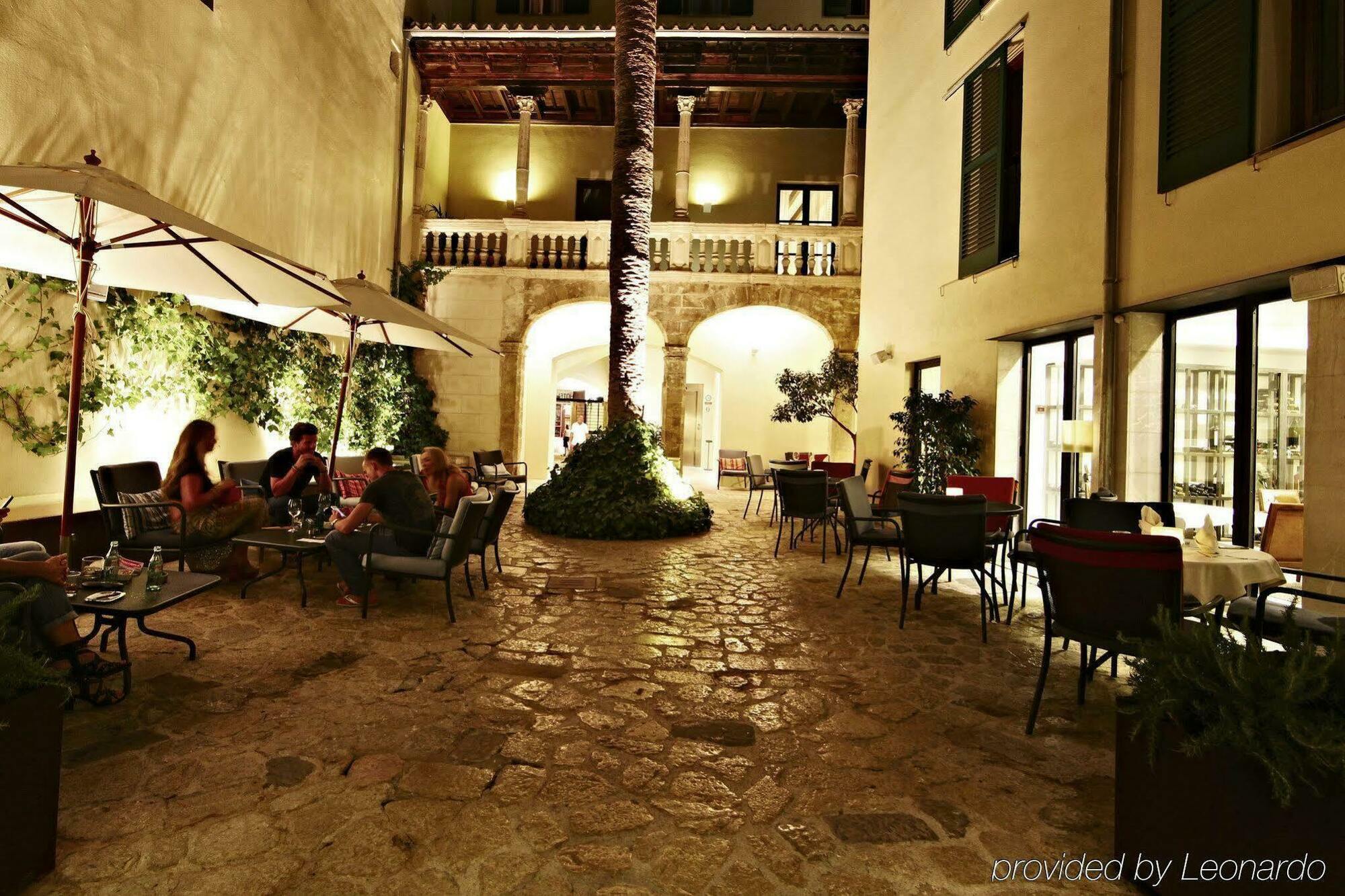פלמה דה מיורקה Petit Palace Hotel Tres מסעדה תמונה